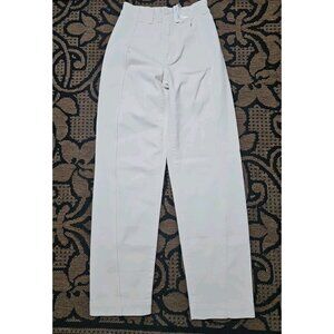Madewell Tapered Denim Trouser Jean Women’s Size 24 High Rise Barrel Leg Beige